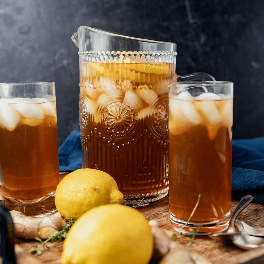 How to make Lemon Ginger Iced Tea