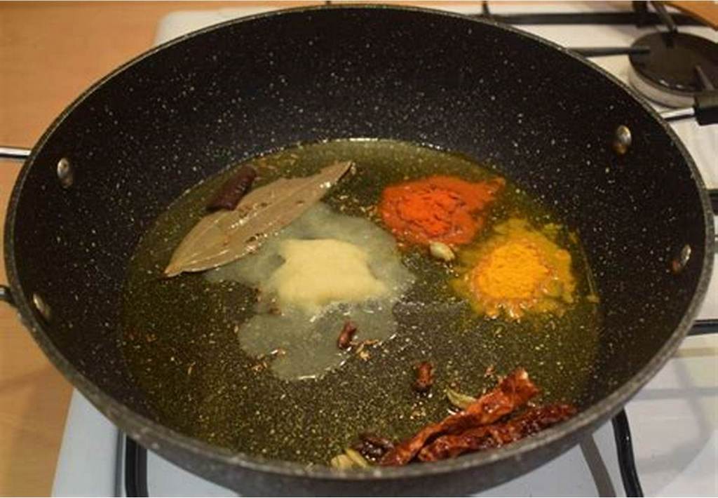 Add the vegetables to the pan