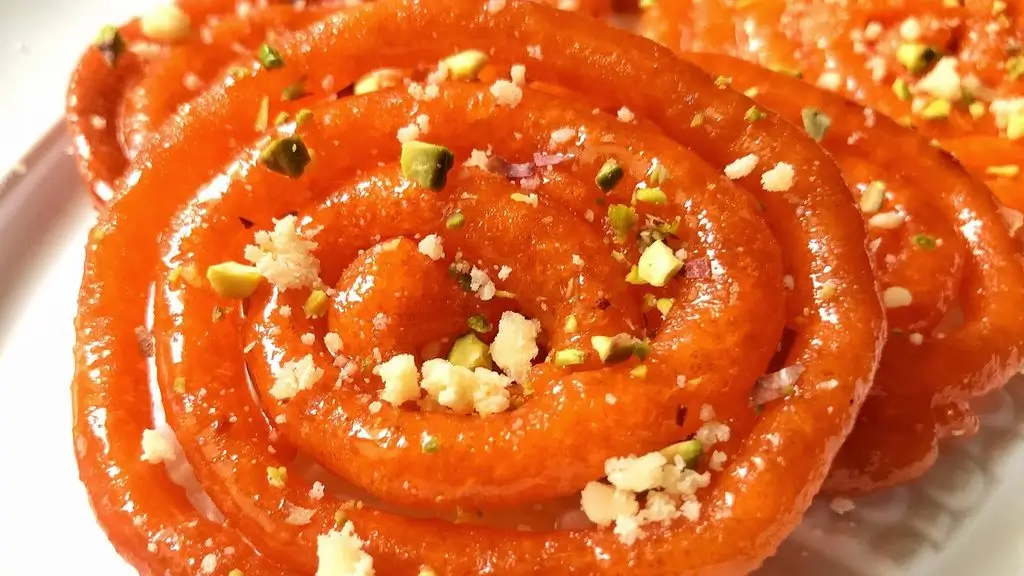 Dip in sugar syrup