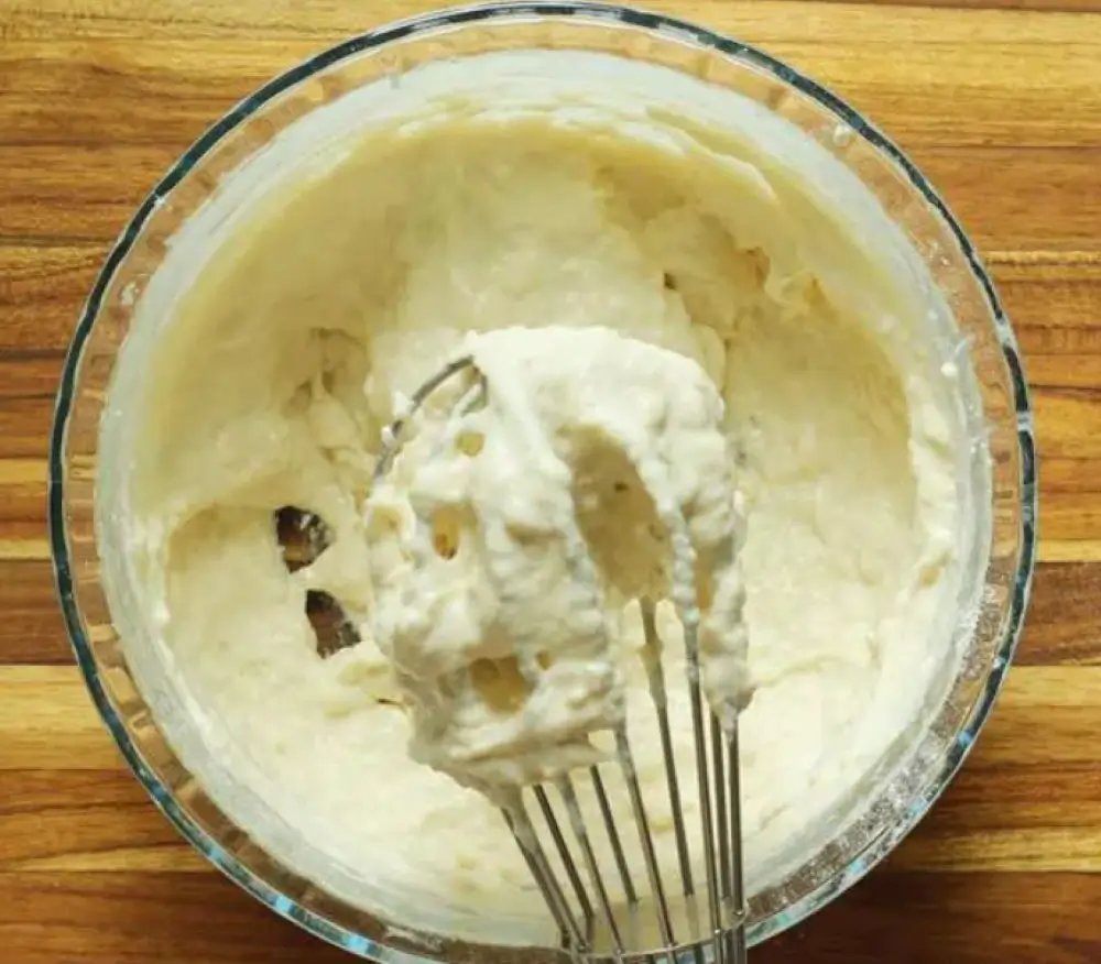 To make the batter